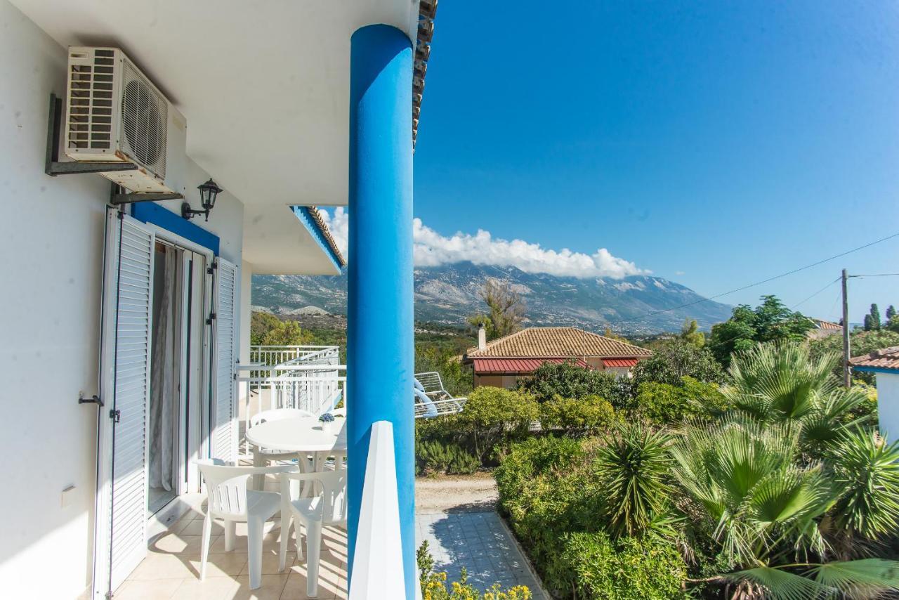 Blue White Apartments - Kefallonia Poolside Retreats Spartià Eksteriør billede